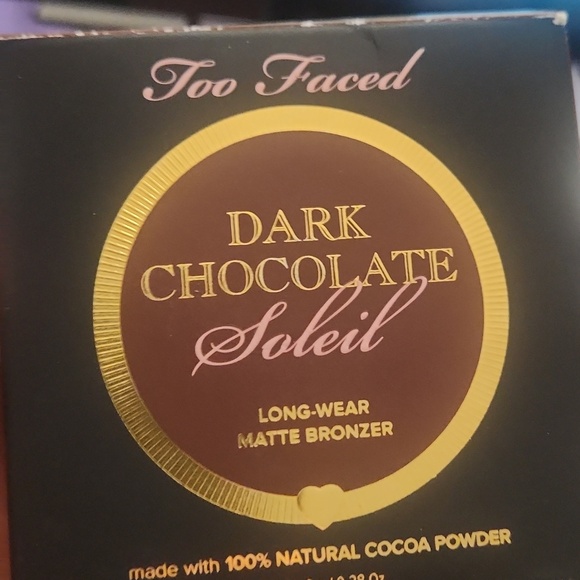 Too Faced Tan Bronzer DARK Contour Makeup - Picture 3 of 3